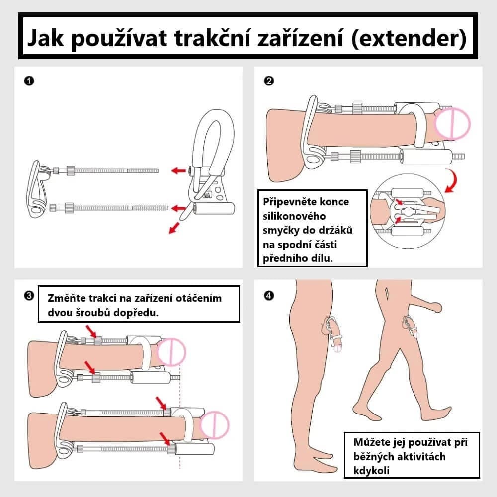 jak pouzivat pristroj na zvetseni penisu